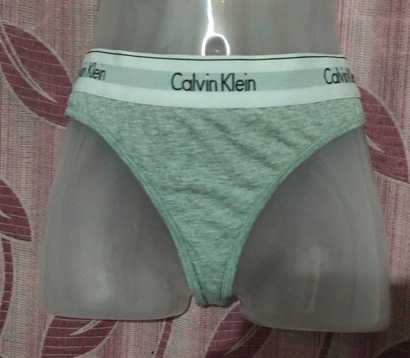Calvin Klein Thong - Grey