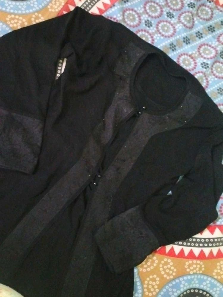 3combo Abaya With Free Duppata And Nose Piece