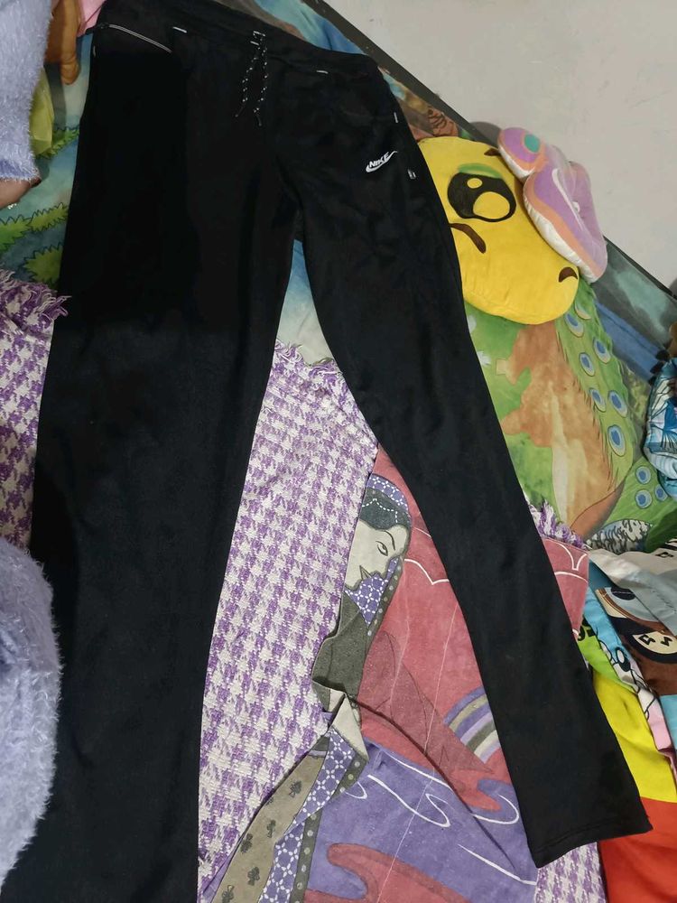 Men Nike Black Track Pant