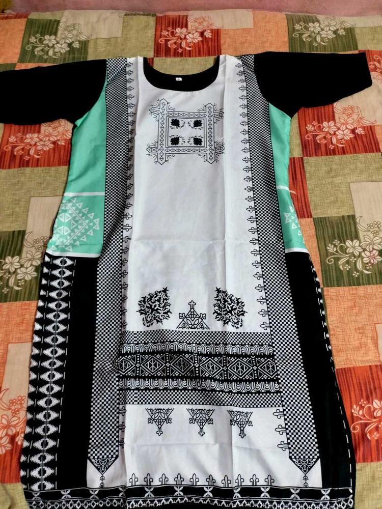 Elegant Printed Kurta