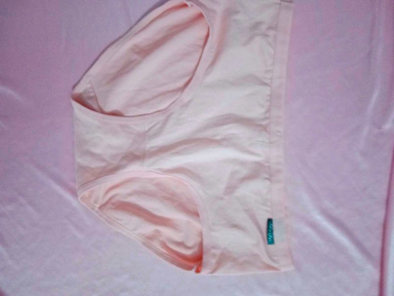 🌸 Baby Pink Cotton Bikini Panty – Soft &amp; Cute 🌸