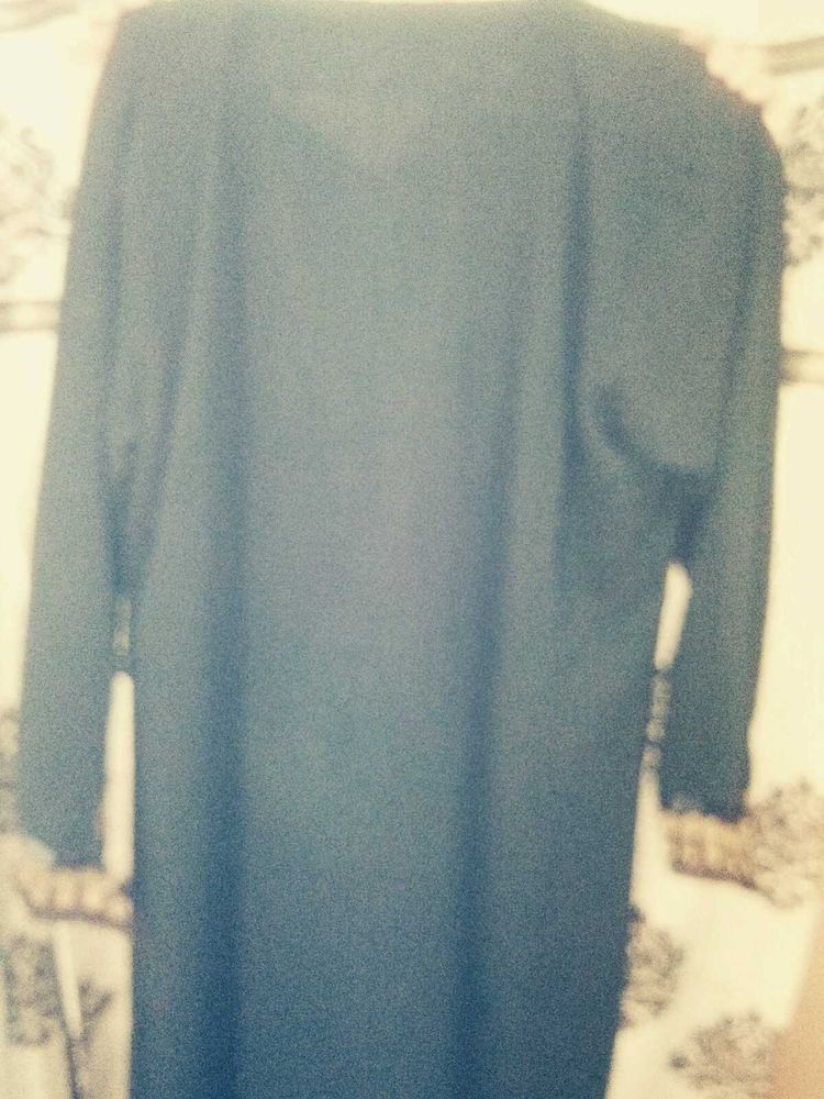 Long Sleeved Black Burqa