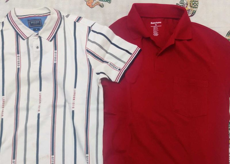 3 Combo Polo Shirts By Pantaloons