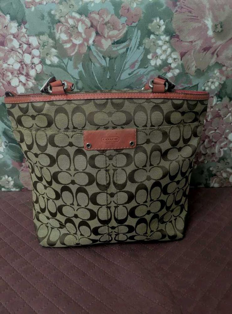 Coach Signature Handbag