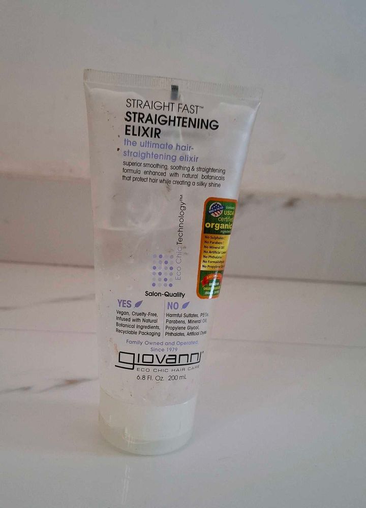 Giovanni Straight Fast Straightening Elixir