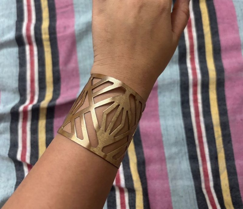 Gold Cuff Bracelet