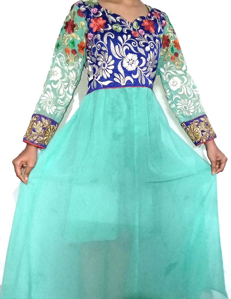 Embroidery Work Trend Frock