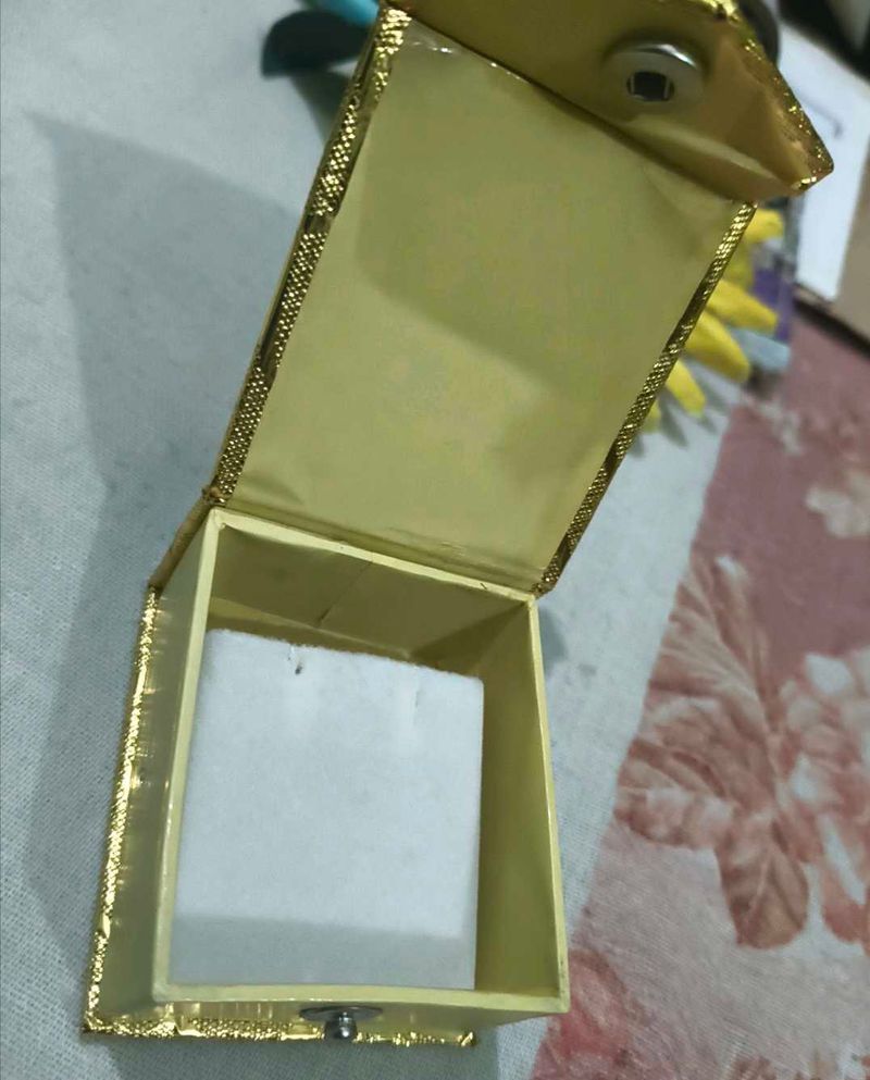 Small Golden Gift Box