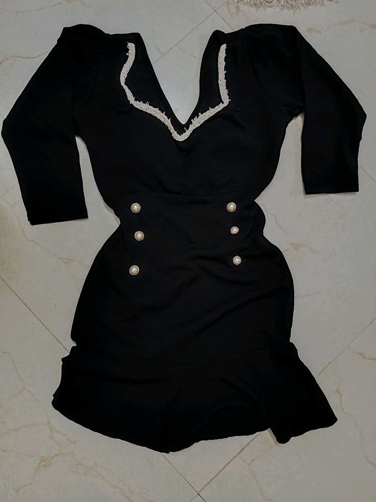 Cute Black Mini Dress