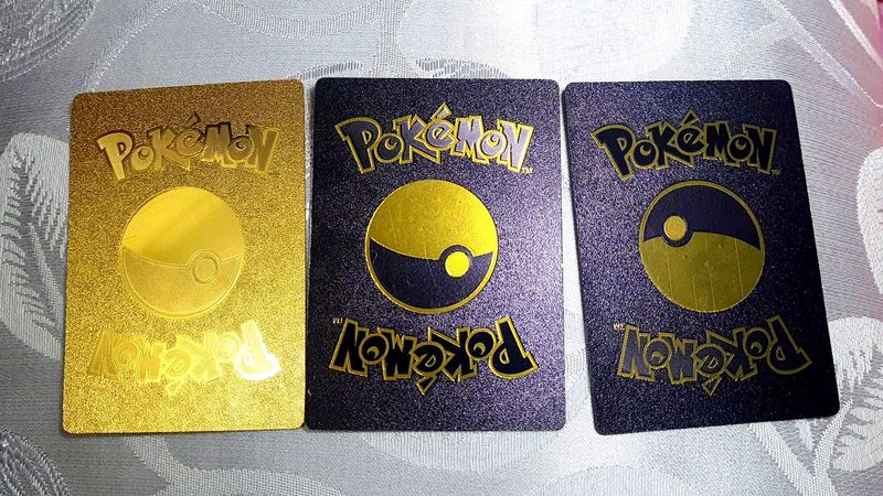 Pokemon Metal Cards