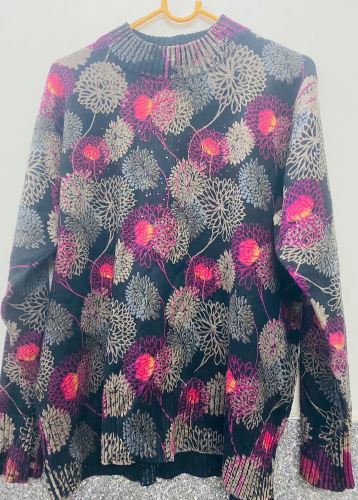 Pretty Floral Sweatshirt
