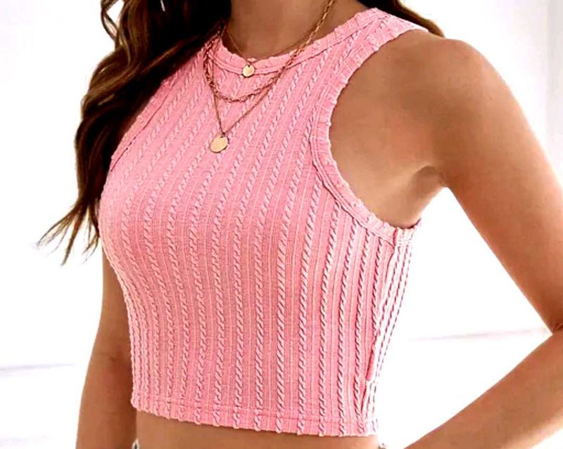 Pink Trendy Top