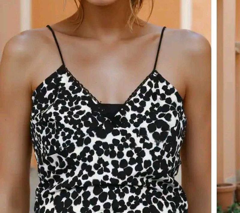 Animal Print Cami Top