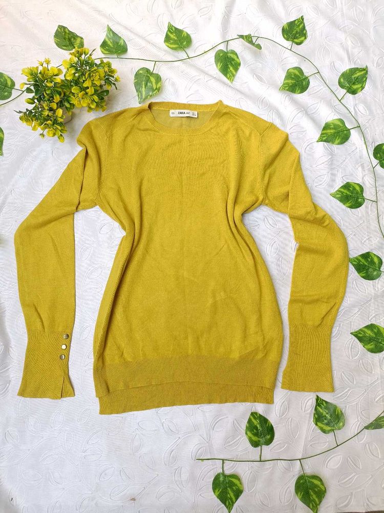 Zara Knit Pullover 💛