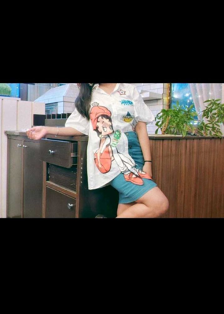 Shirt Type Dress