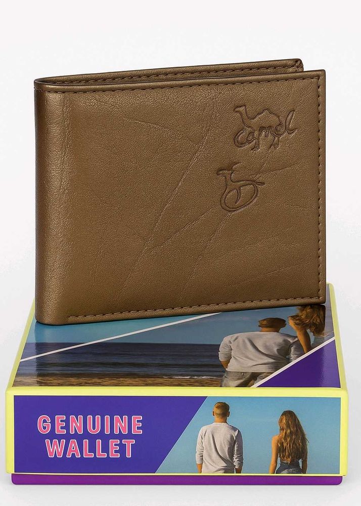 Mans Wellet Virgin Leather 2 Fold