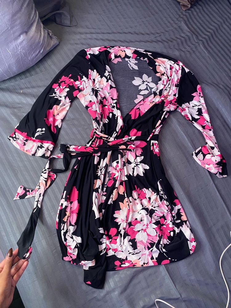 imported Night Robe Dress