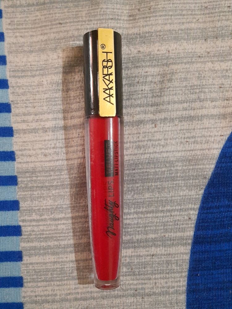 Aakarsh Velvet Cherry Red Matt Liquid Lipstick
