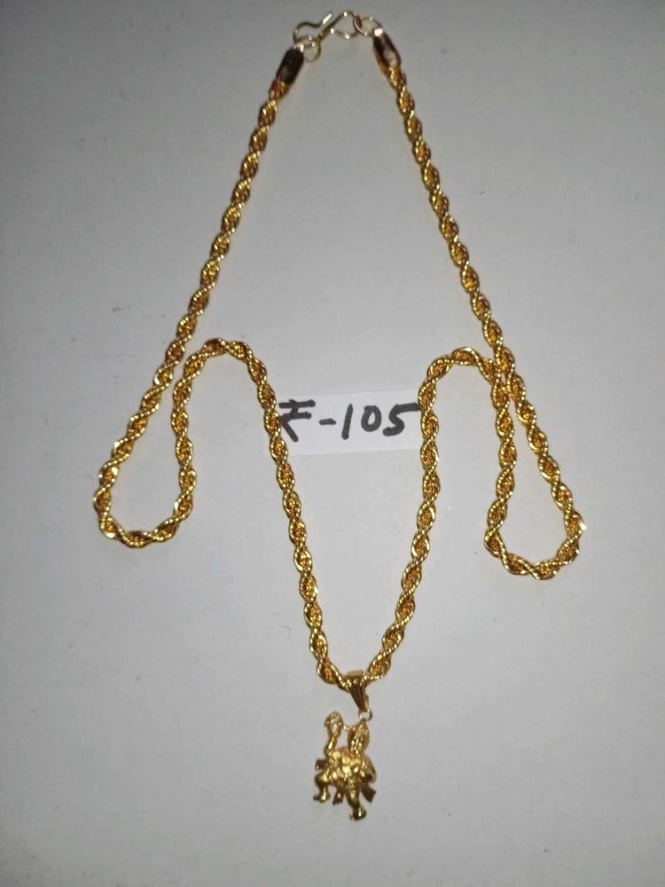 Hanuman ji Pendant Necklace