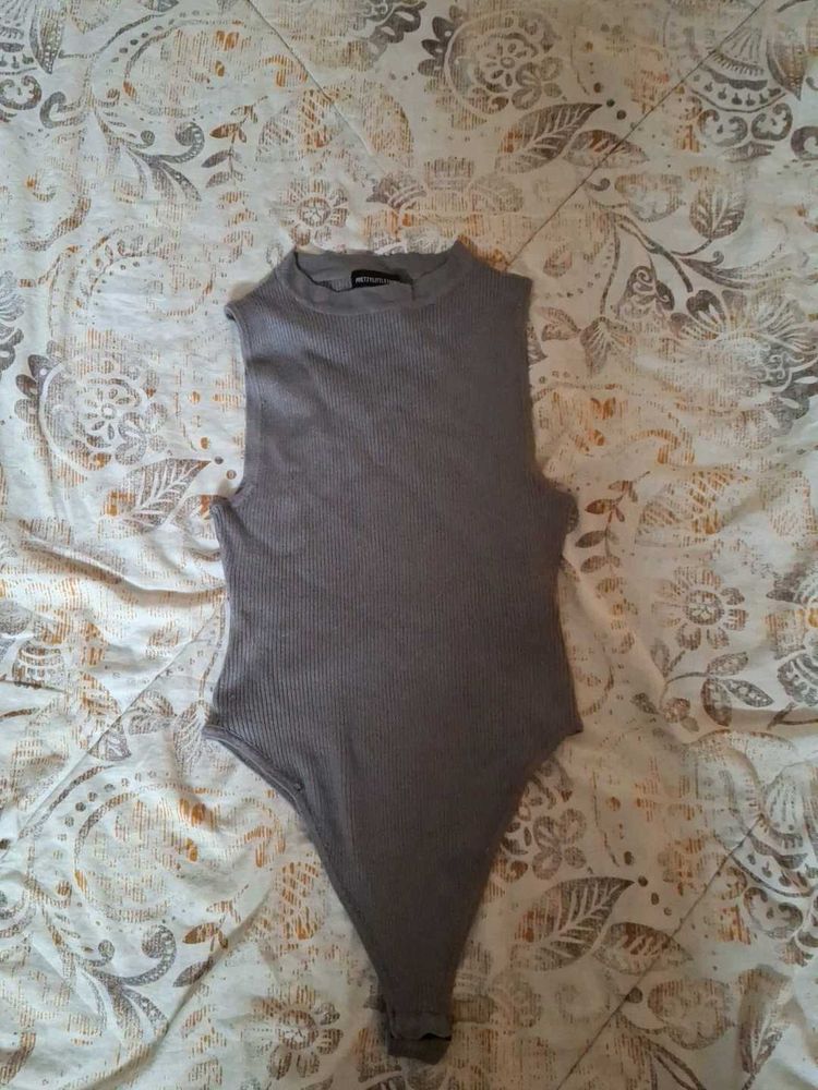 Sleeveless Bodysuit Top