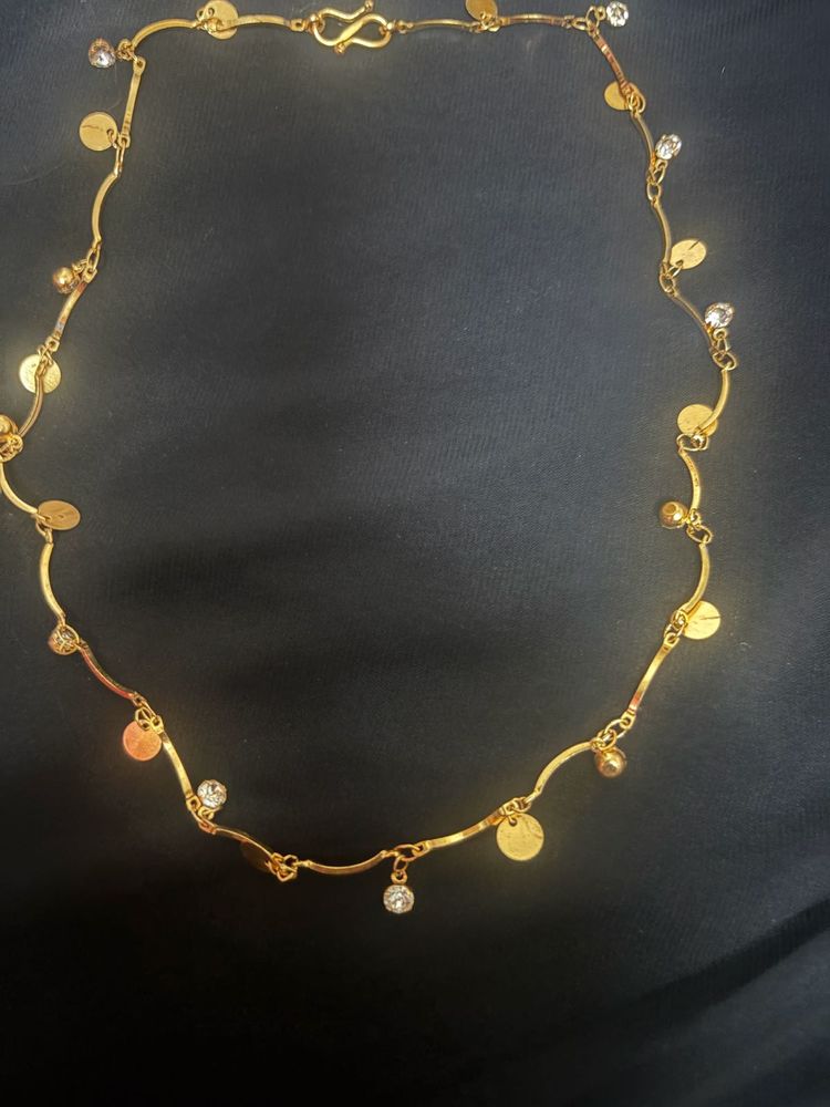 Gold Finish Necklace