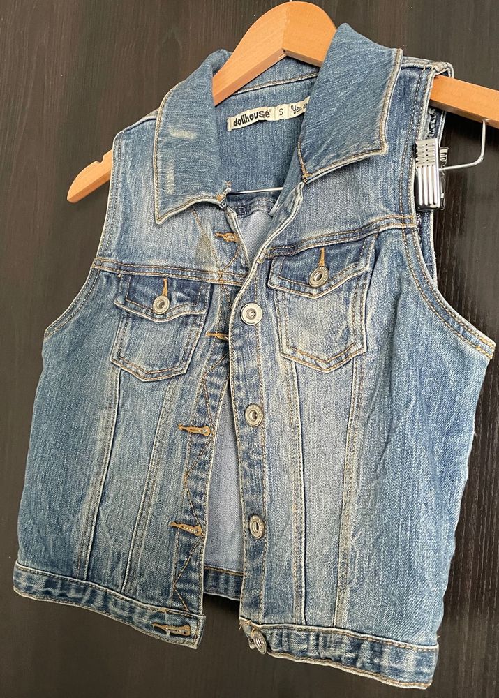 Denim Vest - Stylish Layer
