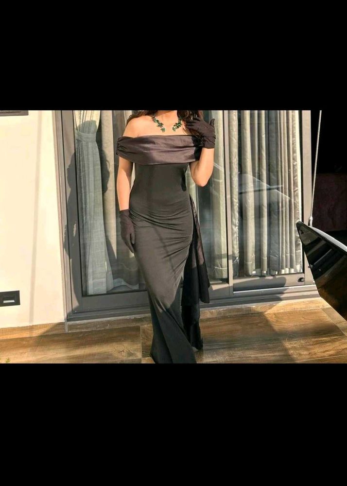 Bodycone cocktail Dress for women BLACK