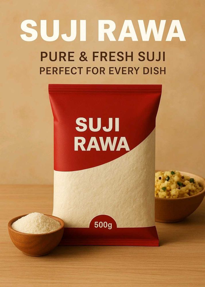 Suji Rawa - Pure &amp; Fresh (500 gm)