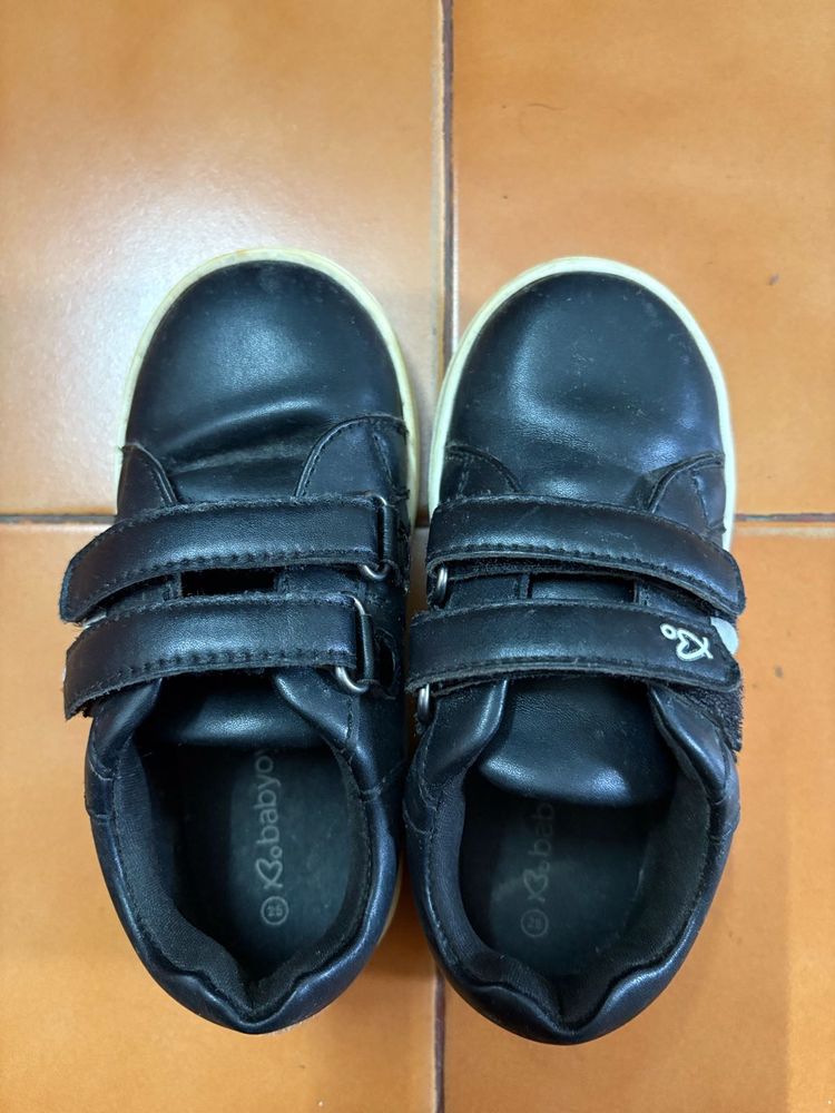 Baby Black Sneakers