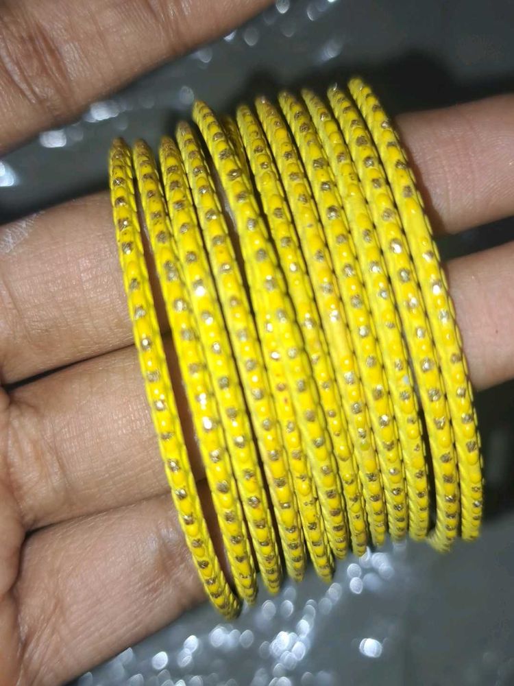 Yellow Bangles Set