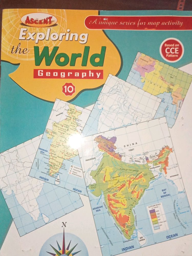 Geography Map Book 📚