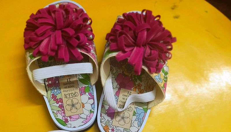 Floral Flip Flops - Bought From Thailand