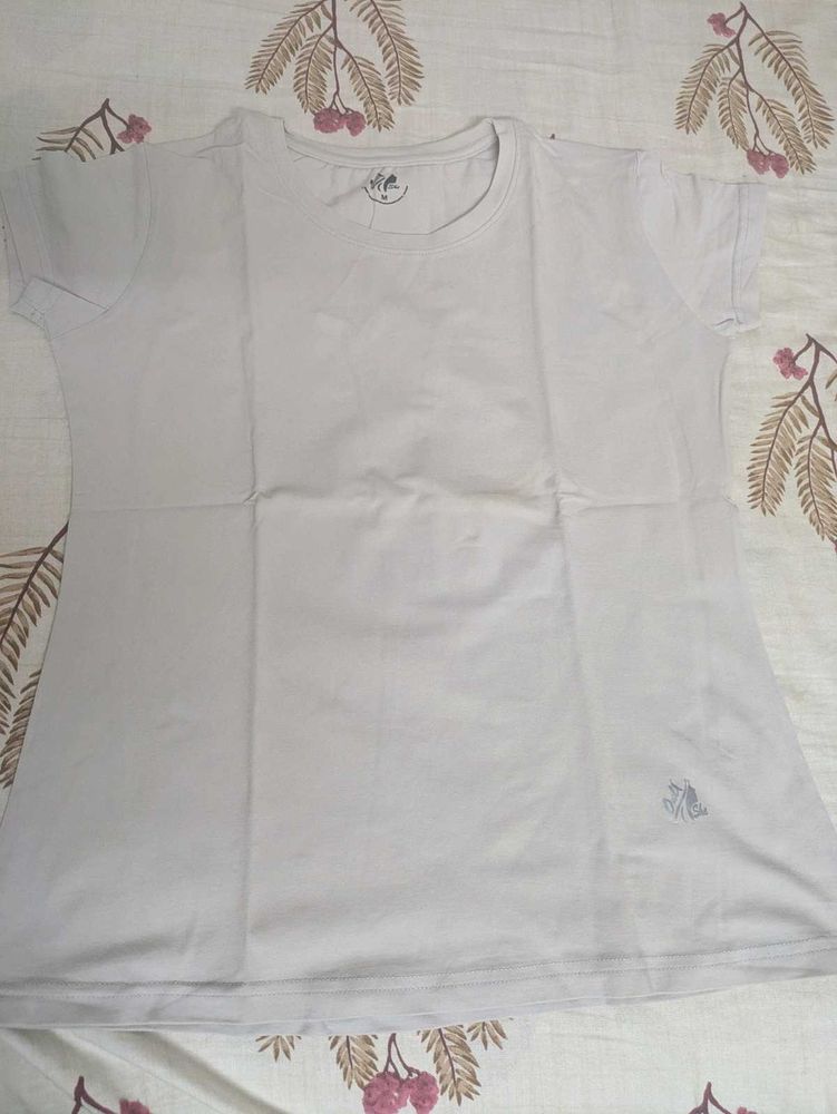 Off White Casual T-Shirt