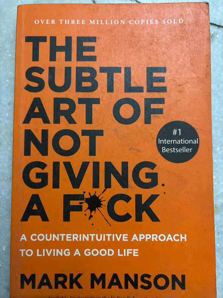 The Subtle Art Of Not Giving A f*ck