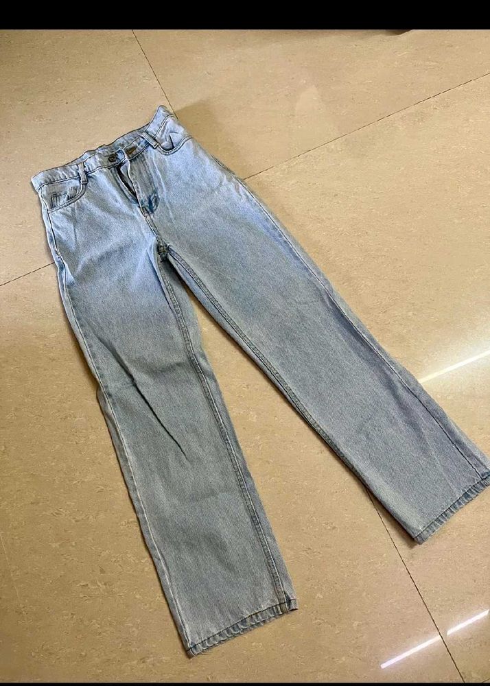 Blue Straight Fit Jeans