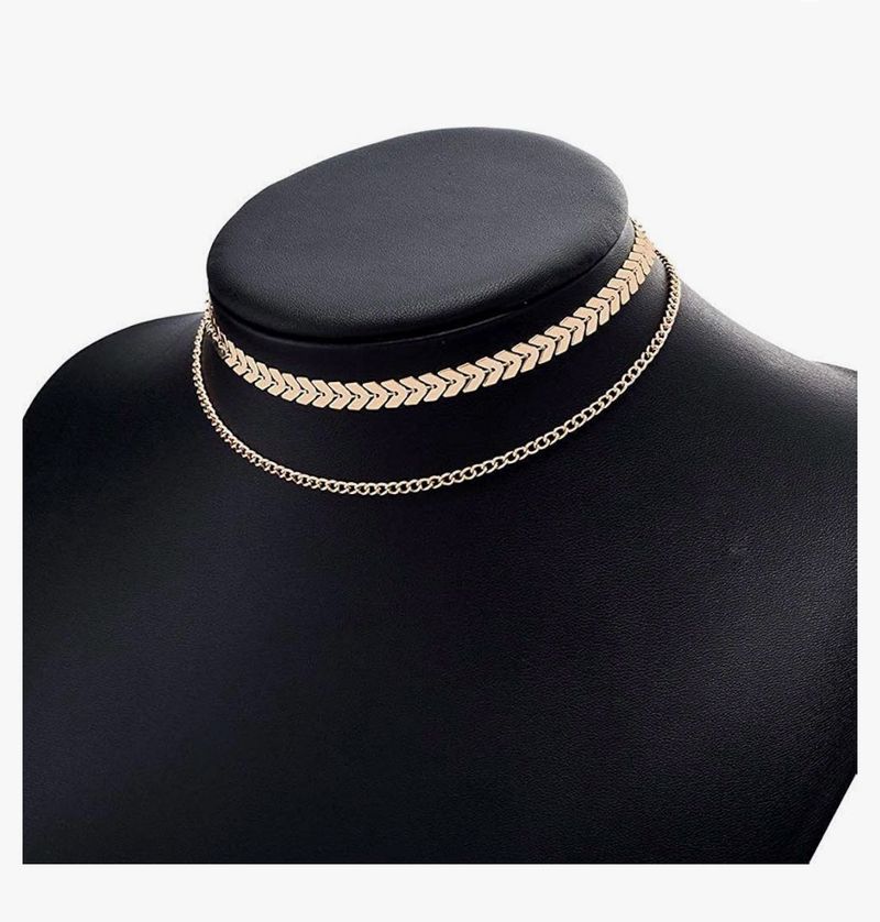 Leaf 2-Layer chain |Elegant,Nature-Inspired Design