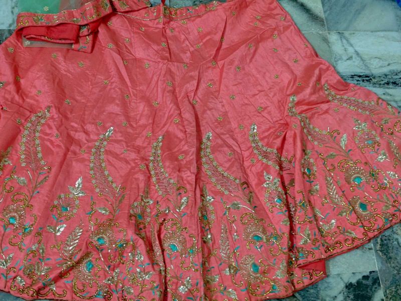 Very Heavy Sider Lehenga Choli For Marriage