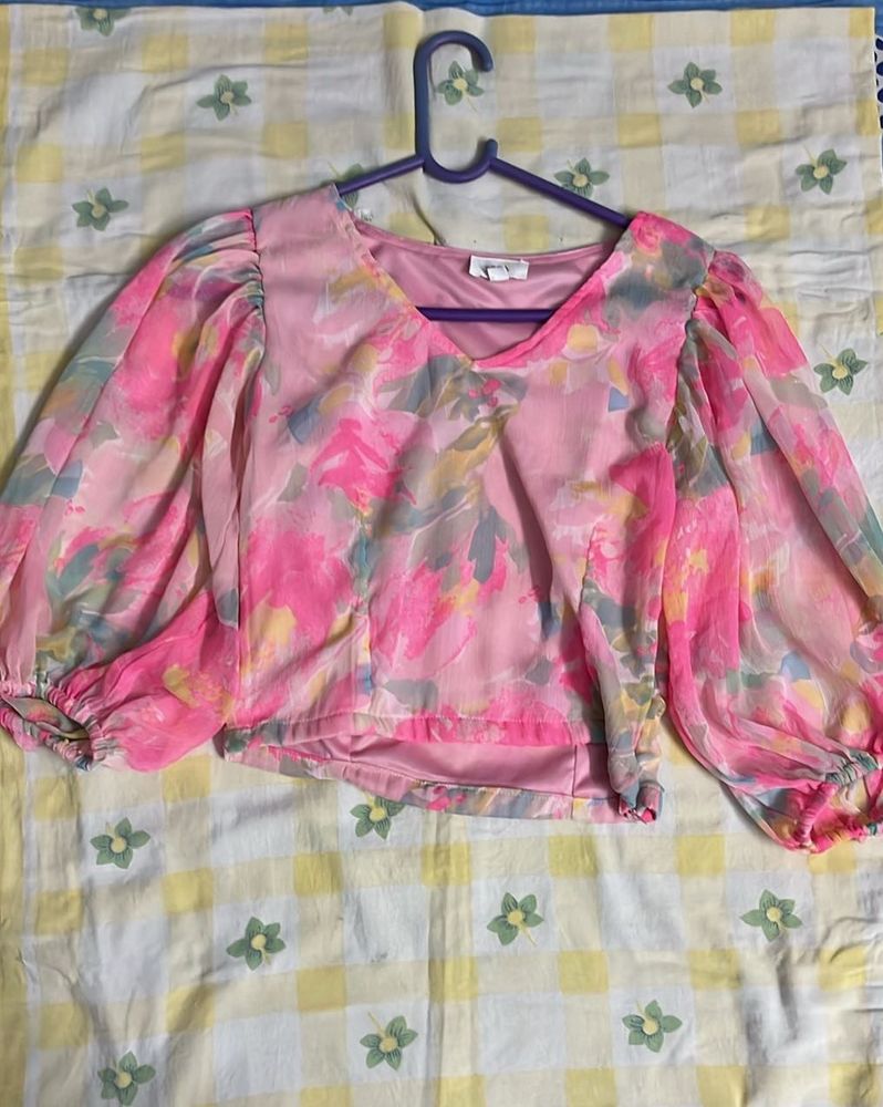 Sera Pink Multicolour Top