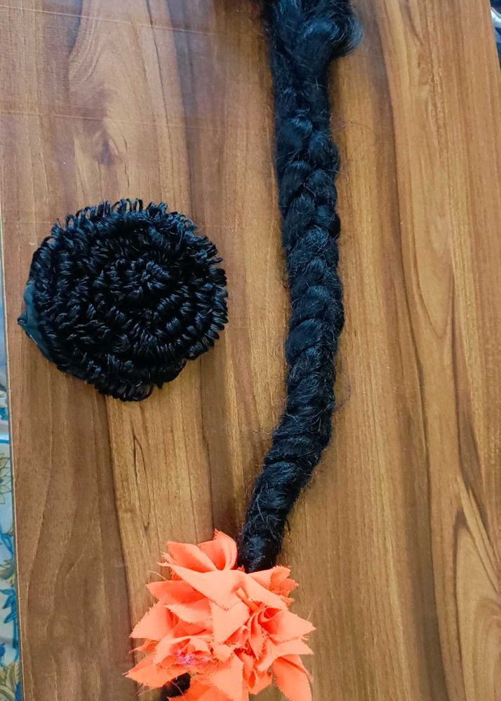 Hair Extension And Bun Set