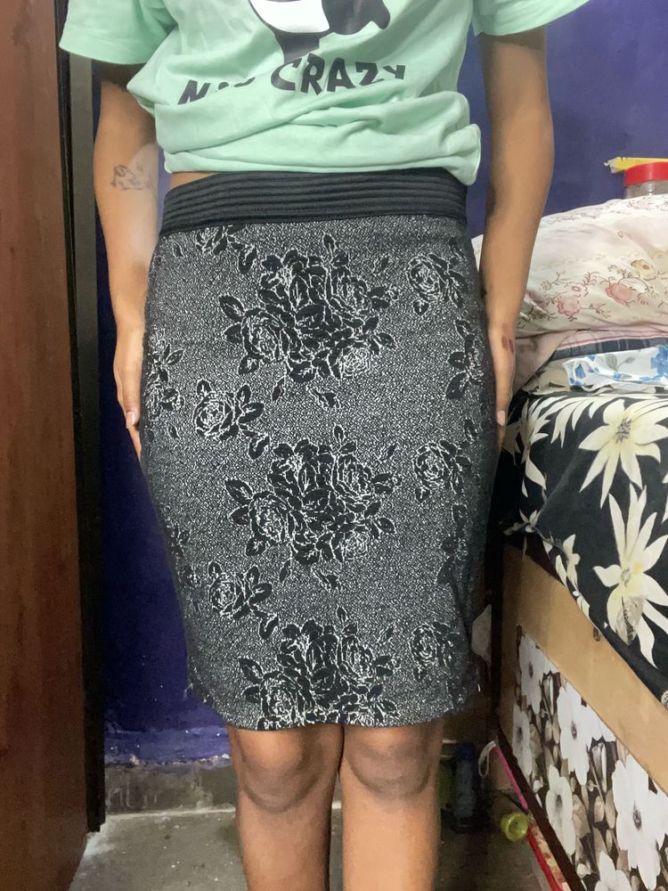 Printed Skirt