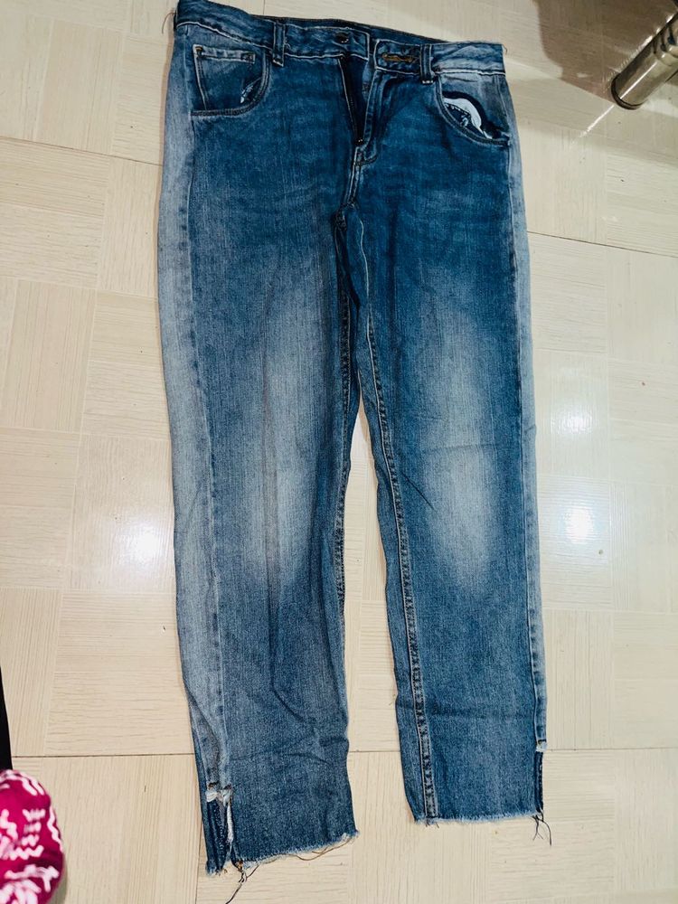 Vintage Cropped Jeans