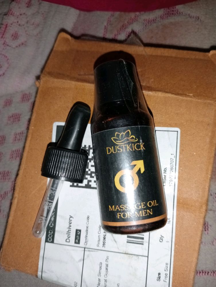 Dustkick Beard Massage Oil For Men