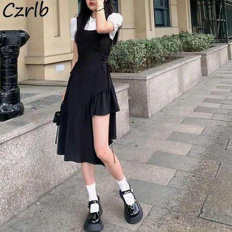 Korean Black Dress🌟