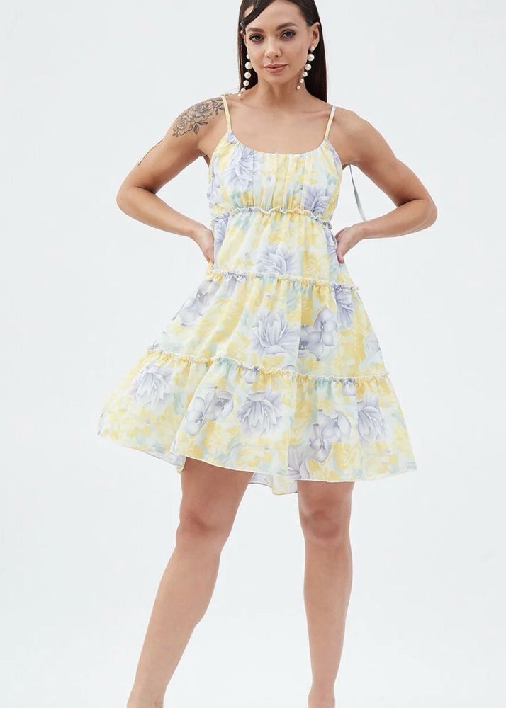 Floral Tiered Sundress