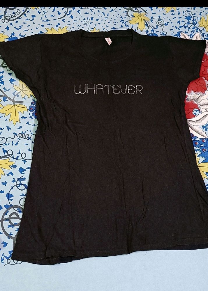 Women's Black t-shirt