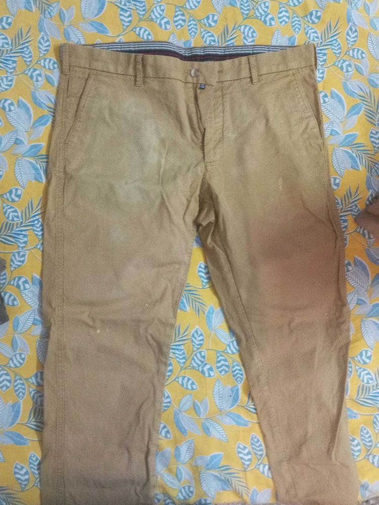 Khaki Casual Pants