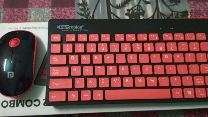Portronics Wireless Keyboard And Mouse