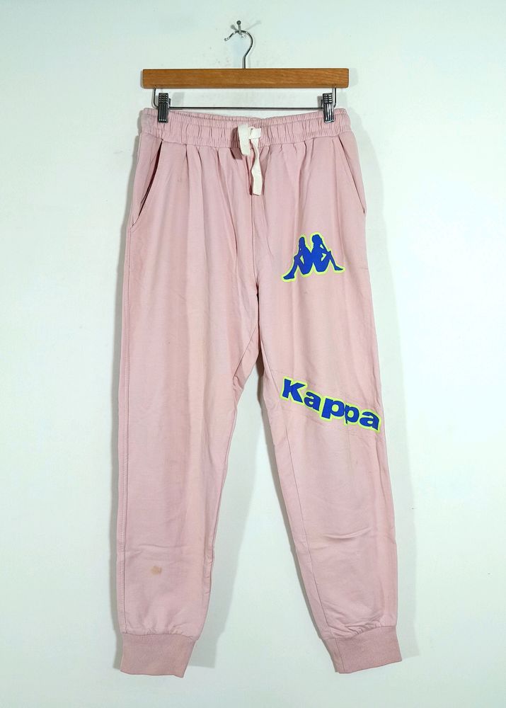 Peach Printed Casual Pant (Women)