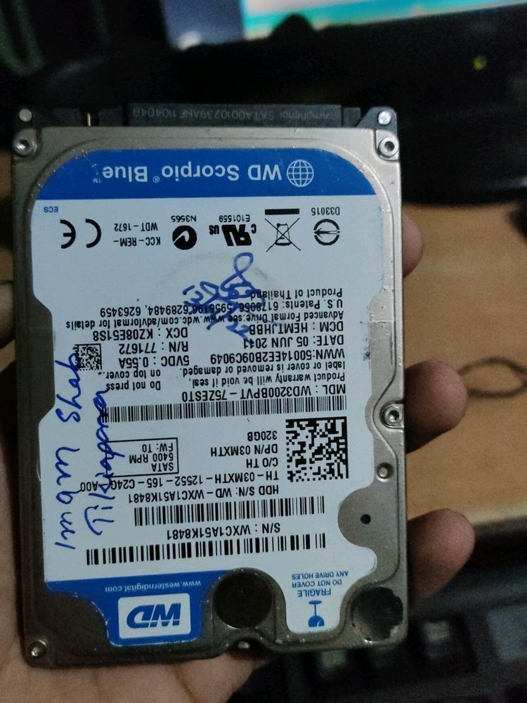 NOT WORKING HDD