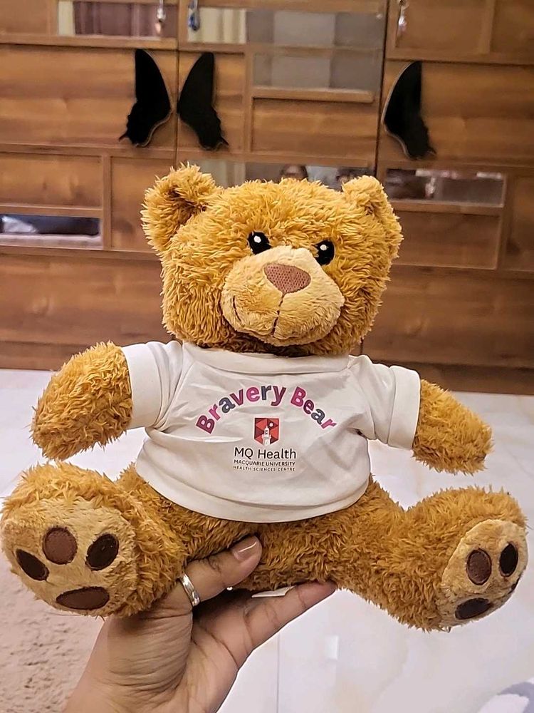 Bravery Bear - MQ Health Plush Toy